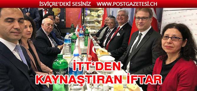 İTT Isviçre Türk Toplumu’ndan kaynaştıran iftar