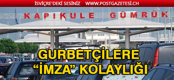 SGK’dan Türkiye’den emeklilik hayali kuran gurbetçilere “imza” kolaylığı