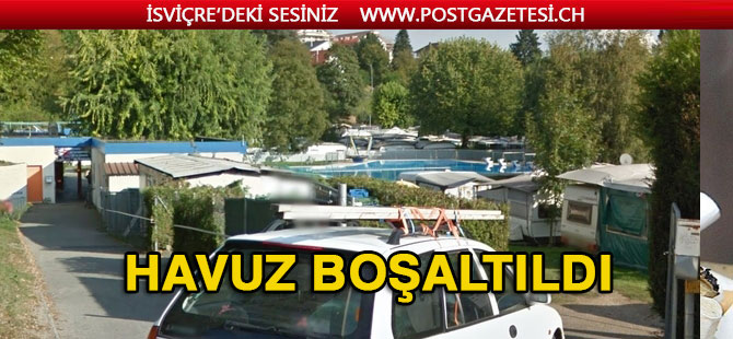 Lozan, Penthalaz yüzme havuzu boşaltıldı