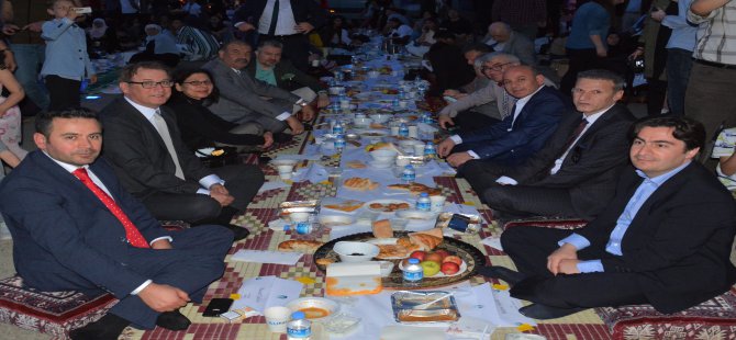 Açık hava iftarı festivale dönüştü