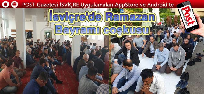 İsviçre'de Ramazan  Bayramı coşkusu