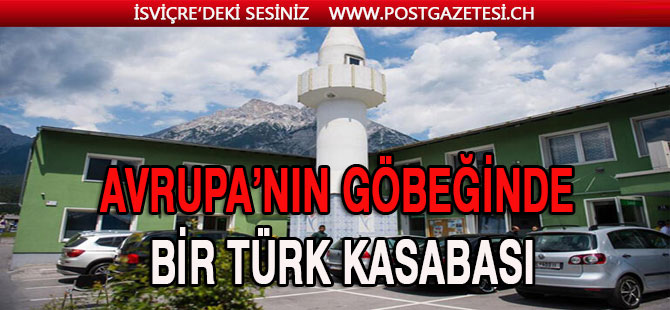 Avrupa'nın göbeğinde bir Türk kasabası