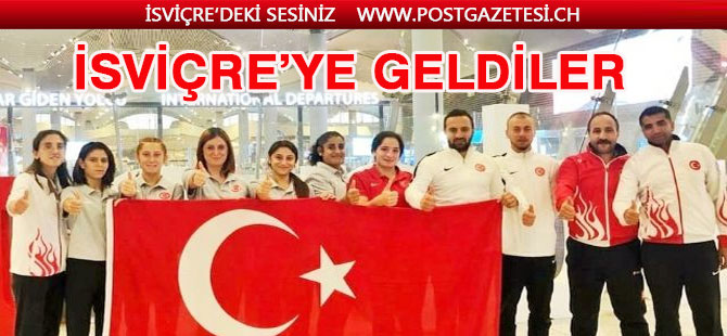 Özel Sporcular IPC Gençler Dünya Atletizm Şampiyonası için İsviçre'ye gitti