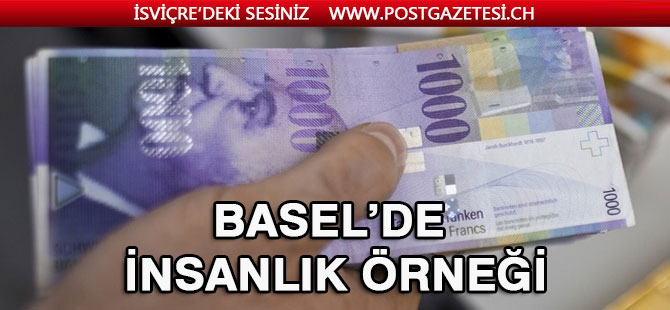 Kumarda kazandığı 20 bin CHF'yi bağışladı