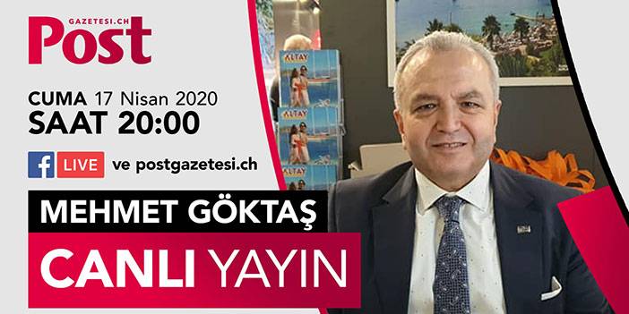 CANLI YAYIN konuğumuz TİSAB Başkanı Mehmet Göktaş oldu