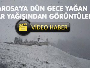 13 Temmuz 2016. Arosa'da Kar yağdı