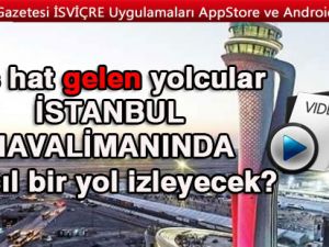 Dış hat gelen yolcular İSTANBUL HAVALİMANINDA nasıl bir yol izleyecek?