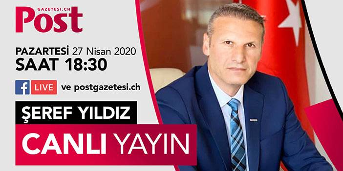 Canlı Yayın konuğumuz MÜSİAD İsviçre Başkanı ŞEREF YILDIZ oldu